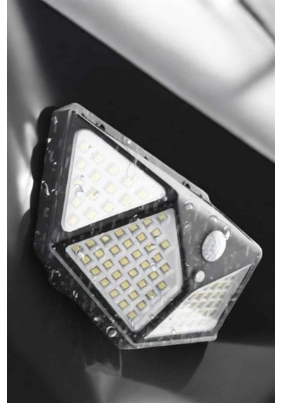 Güneş Enerjili Bahçe Aydınlatma Lambası Solar 100 Led Lamba 79484502