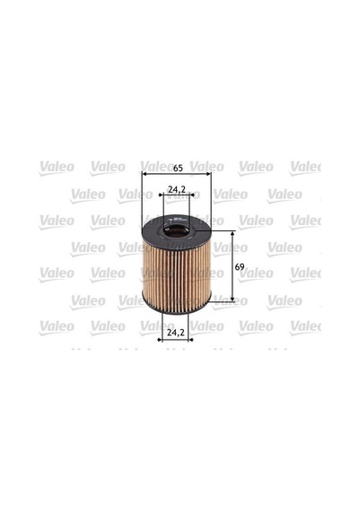 Valeo 586503 - Yağ Filtresi Astra L-grandland-p206-p207-p307-p30