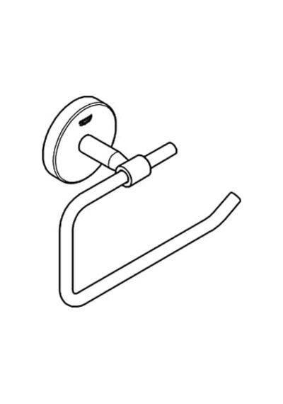Start Cosmopolitan Quickfix Tuvalet Kağıtlığı Duş/banyo Aksesuarları Krom 41165000 16.5 x 12.2 x 11.2 CM