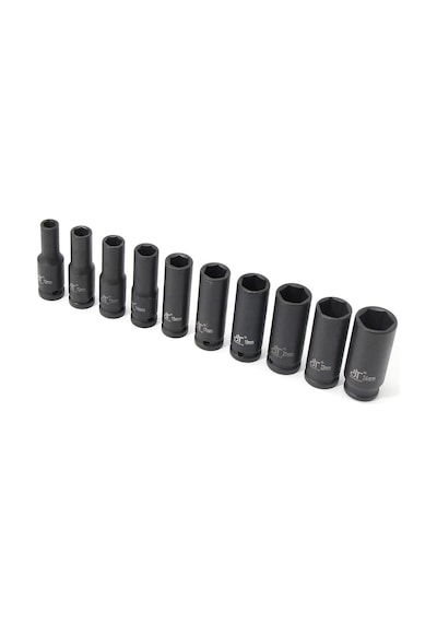 5490 1/2" Derin Havalı Lokma Anahtar Takımı 10 Parça (Metrik)