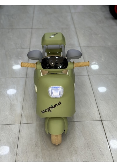 Akülü Motor 0-4 Yaş Yeşil