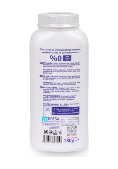 Nevin Nem Önleyici Pudra 180 Gr