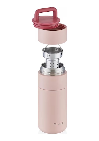 Diller Çelik Termos 350 Ml - Pembestandart Pembe