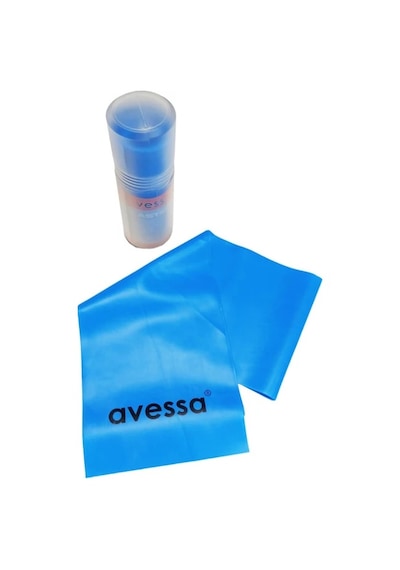 Avessa Tüpte Pilates Lastiği Yumuşak Direnç 0,45 Mm Mavi Mavi