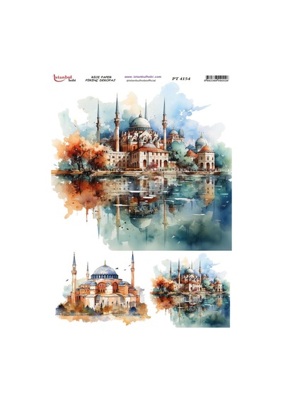 Pirinç Dekopaj Kağıdı 30x42cm Pt-4154