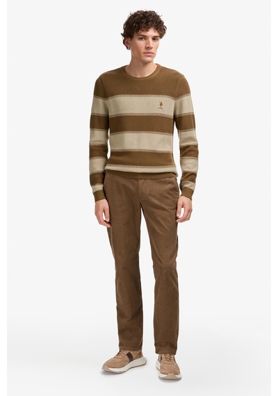 U.S. Polo Assn. U.s. Polo Assn. Erkek Haki Kazak /triko 50307846-vr027
