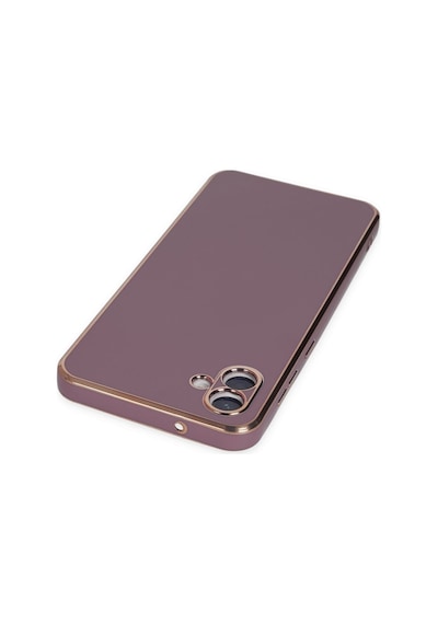 Samsung Galaxy Uyumlu A04 Kılıf Luxury Seri Kamera Korumalı Silikon Kapak