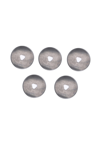 45 MM Yuvarlak Bıçak Rulet Disk Kumaş Kesici Yedek Bıçağı 5 Adet