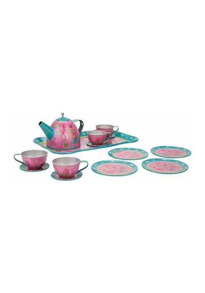 02169 Metal Oyuncak Çay Takımı 15 Parça -sunman - Uvcu-889715 1 Adet