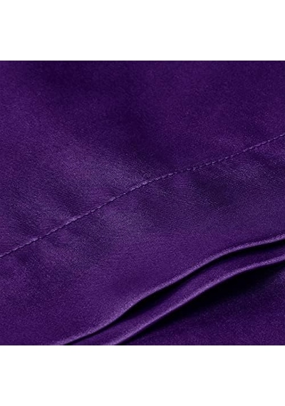 Saten Yastık Kılıfı, Queen Size, Kıvırcık Saçlar, İpeksi Yapı King 50x90 , Lavanta 50 x 22