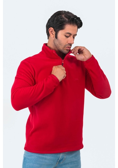 Slazenger Sanne Erkek Sweatshirt Bordo 001