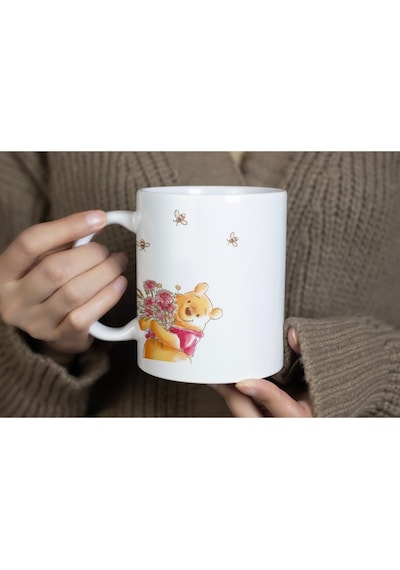 Winnie The Pooh Tasarım Sen Eşsizsin Temalı Kupa Bardak Kendine Sevgi Ve Öz Şefkat Hediye Bardak Beyaz
