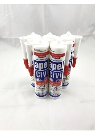 Apel Sıvı Çivi Pu Montaj Kit 390 Gr 5'li
