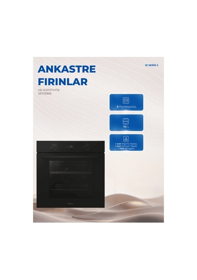 Haier H6 ID2P3T1HTB 78 L Ankastre Fırın