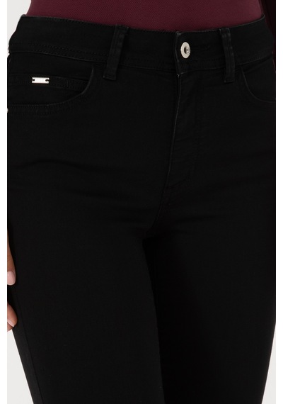 U.S. Polo Assn. Kadın Siyah Toothpick Fit Jean Pantolon 50307804-DN0027