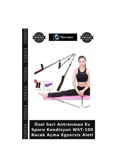 Özel Seri Antrenman Ev Sporu Kondisyon Wst-100 Bacak Açma Egzersiz Aleti