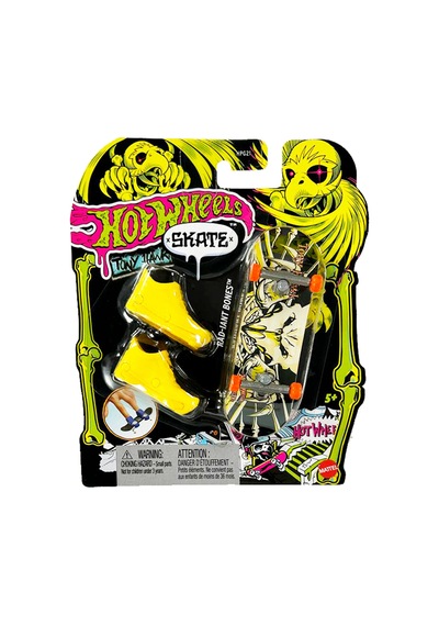 Skate Neon Temalı Parmak Kaykay Ve Ayakkabı Paketi Radiant Bones