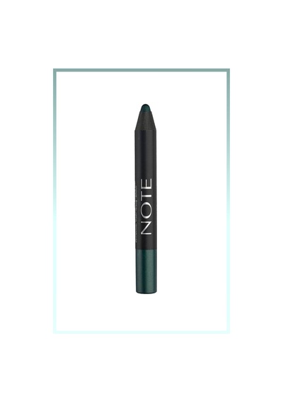 Note Cosmetique Jumbo Eyeshadow Pencil Waterproof Işıltılı Suya Dayanıklı Kalem Far 04 Emerald - Yeşil