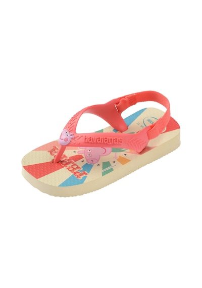 Havaianas Baby Peppa Pıg Bebek Parmak Arası Sandalet 4145980-14256 Mercan