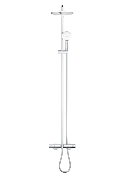 Grohe Tempesta 250 Duş Sistemi Termostatik Banyo Bataryalı - 26672001 Gümüş