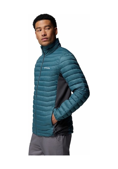 Columbia Powder Pass Hybrid Jacket Mavi Erkek Outdoor Mont Wo3495-429 Mavi