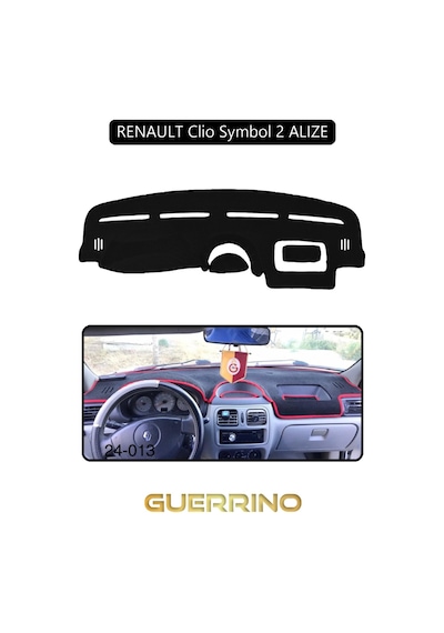 Renault Clio Symbol 2 Alızetorpido Koruma Halısı Siyah Kenar