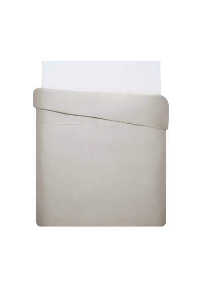 Linens Mıx&Match Saten Çift Kişilik Nevresim Kılıfı Taş