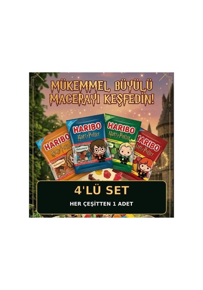 Harry Potter Jelly 4lü