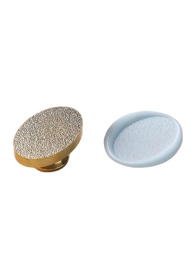 Mühürcüm Mühür Mumu Damga Kumlu Oval Boş Pirinç Kafa + Ahşap Sap R5799oek21 Karışık