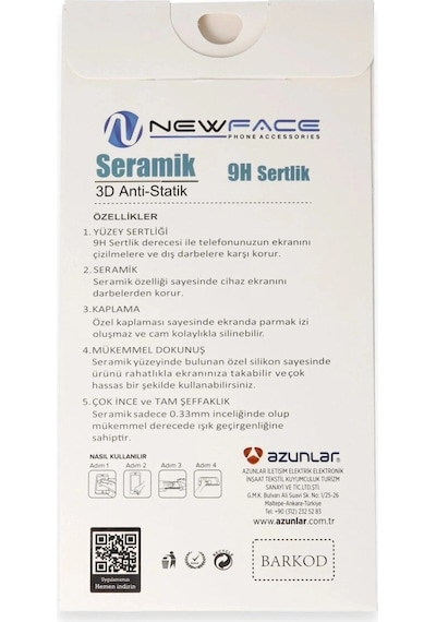 İphone 16 Plus 3d Antistatik Seramik Nano Ekran Koruyucu