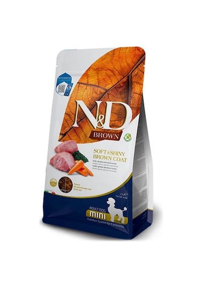 N&d Brown Kuzu Etli Mini Irk Yetişkin Köpek Maması 5 KG