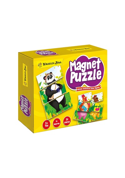 2+ Yaş Magnet Puzzle 4 Adet