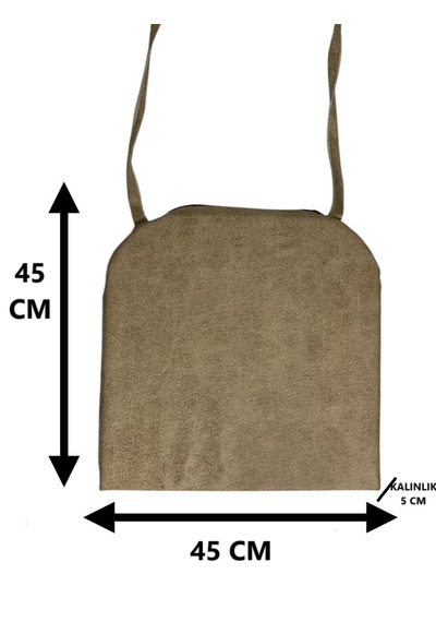 Mc.pierobaby Araba Koltuk Minderi Oto Koltuk Minderi 45x45x5 Krem