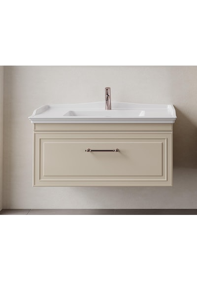 Denko Era 100 Cm Bej Banyo Dolabı Takımı Bej Denko Era 100 Cm Bej Banyo Dolabı Takımı Bej