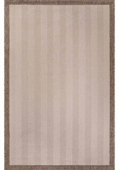 Elit Premium Sisal Jut Halı 1405 Hav Ve Toz Yapmaz Bordürlü Halı Krem-bej Krem - Bej