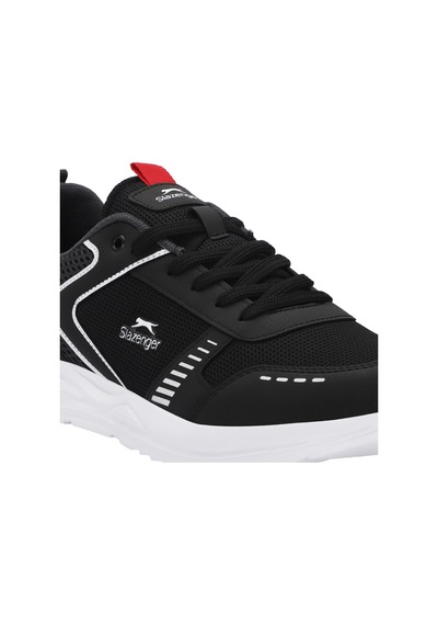 Slazenger GUMMY I Erkek  Siyah / Beyaz Koşu & Yürüyüş Spor Ayakkabısı