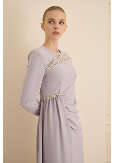 Senna Mıranda Dress Taş Taş