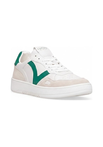 Lufian 111230325 Vernon Erkek Hakiki Deri Klasik Sneaker Yeşil Yeşil