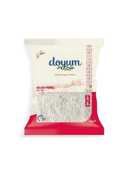 Doyum Baldo Pirinç 2 Kg - 4 Adet Tarı