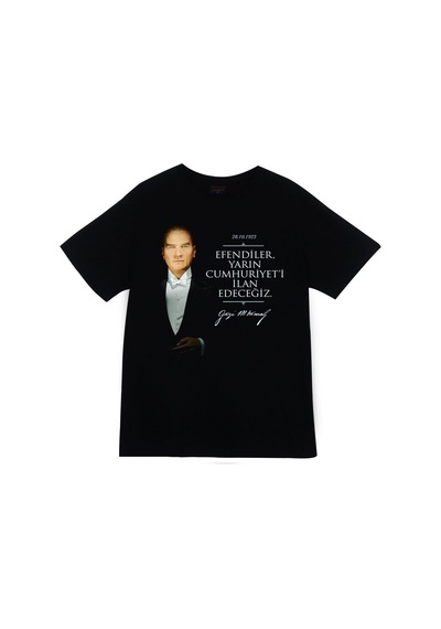 Gazi Mustafa Kemal Atatürk Baskılı T-Shirt