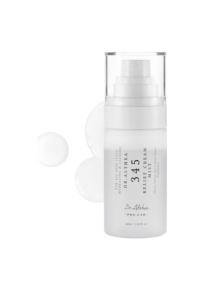 Dr. Althea 345 Relief Cream Mist Pirinç Kepeği Suyu Hyaluronik Asit Centella Pantenol İçeren Nemlendirici Ve Yatıştırıcı Çift Fazlı Yüz Misti 60 Ml