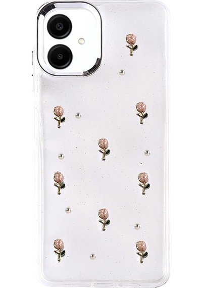 Hnrlıshp Newface Samsung Galaxy Uyumlu  A07 4g Fiyonk Desenli Kapak - Desen 6