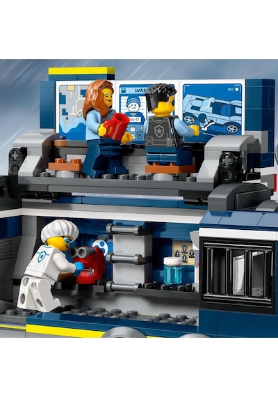 LEGO® City Polis Mobil Suç Laboratuvarı Kamyonu 60418 7+ Yaratıcı Oyuncak Yapım Seti - 674 Parça