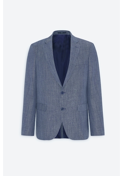 AC&Co / Altınyıldız Classics Erkek Lacı Comfort Fit Rahat Kesim Mono Yaka Diagonal Desenli Blazer Ceket Lacı AC&Co / Altınyıldız Classics Erkek Lacı Comfort Fit Rahat Kesim Mono Yaka Diagonal Desenli Blazer Ceket Lacı