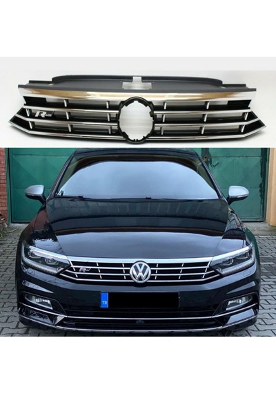 Vw Passat B8 Rline Ön Panjur Izgara 2015-2018 Arası Uyumlu