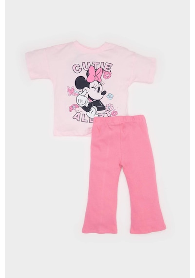 Defacto Disney Mickey & Minnie 2'li Takım Kısa Kollu Tişört Fitilli Kaşkorse Beli Lastikli Tayt Kız Bebek E4 Pembe Defacto Disney Mickey & Minnie 2'li Takım Kısa Kollu Tişört Fitilli Kaşkorse Beli Lastikli Tayt Kız Bebek E4 Pembe
