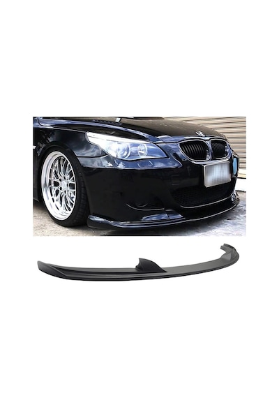 HasAkman Bmw E60 5 Serisi M5 Tampon Ön Lip Piona Black Ön Ek 2003 - 2010
