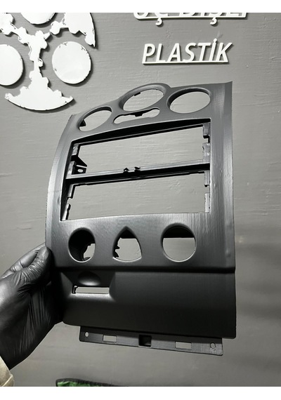 Megan 2 Faz 2 Dijital Klimalı Ön Panel Siyah 3d Baskı 1 Adet
