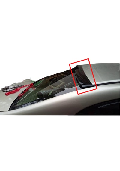 Honda Fb7 2012-2015 Cam Üstü Spoiler Boyasız