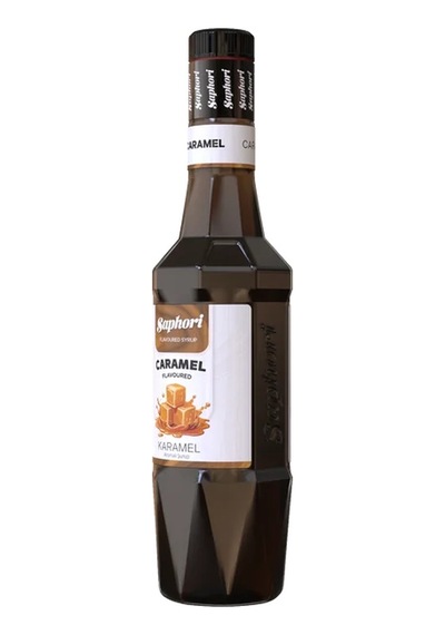 Saphori Karamel Aromalı Kokteyl Şurubu Karamel Şurubu 700 Ml